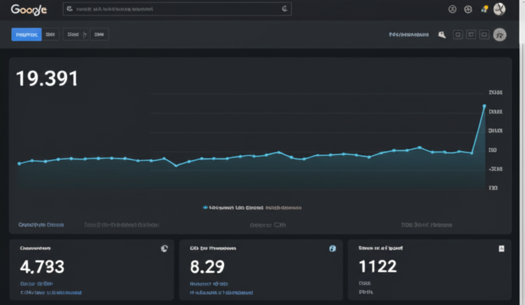 Google Ads dashboard showing conversions, CPA, and ROAS.