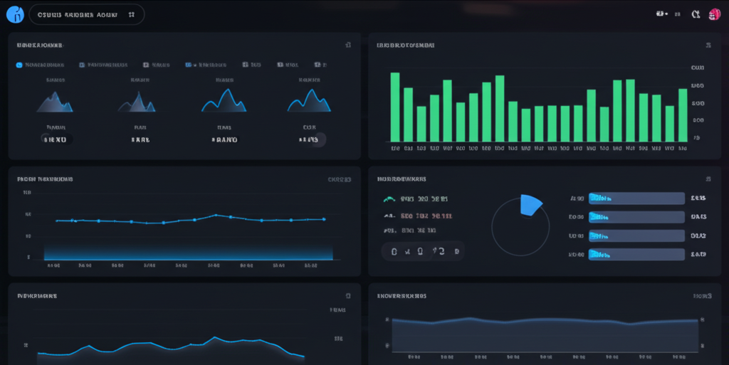 Meta Ads dashboard showing ROAS, CTR and audience performance.